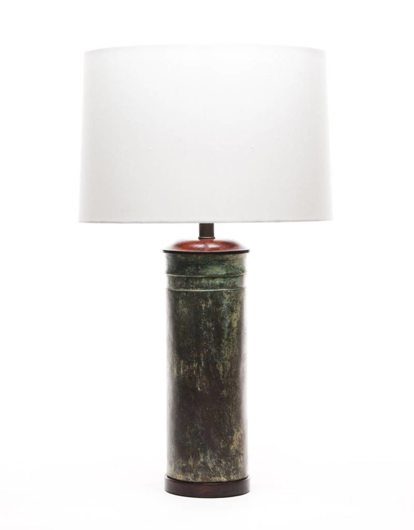 Picture of LAWRENCE & SCOTT AUDRA TABLE LAMP IN ARCHAIC BRONZE