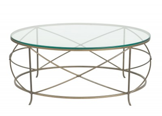 Picture of CRYSTAL OVAL COFFEE TABLE