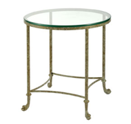 Picture of DOLPHIN -ROUND OCCASIONAL TABLES