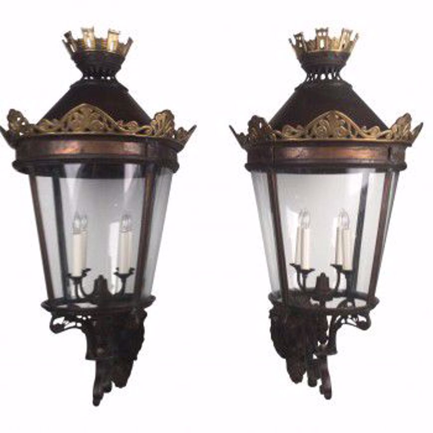 Picture of FRENCH WALL LANTERNS