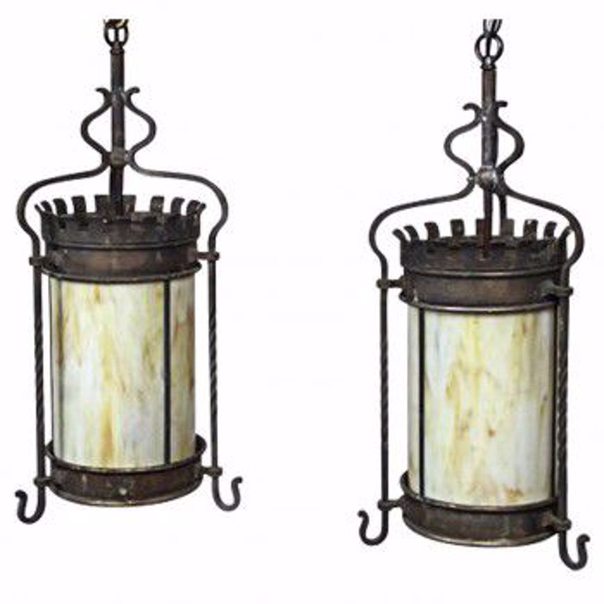 Picture of GOTHIC STYLE HANGING LANTERNS