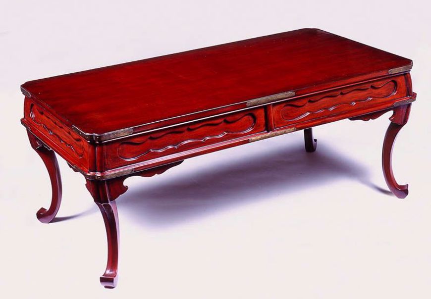 Picture of MING STYLE RED LACQUER LOW TABLE