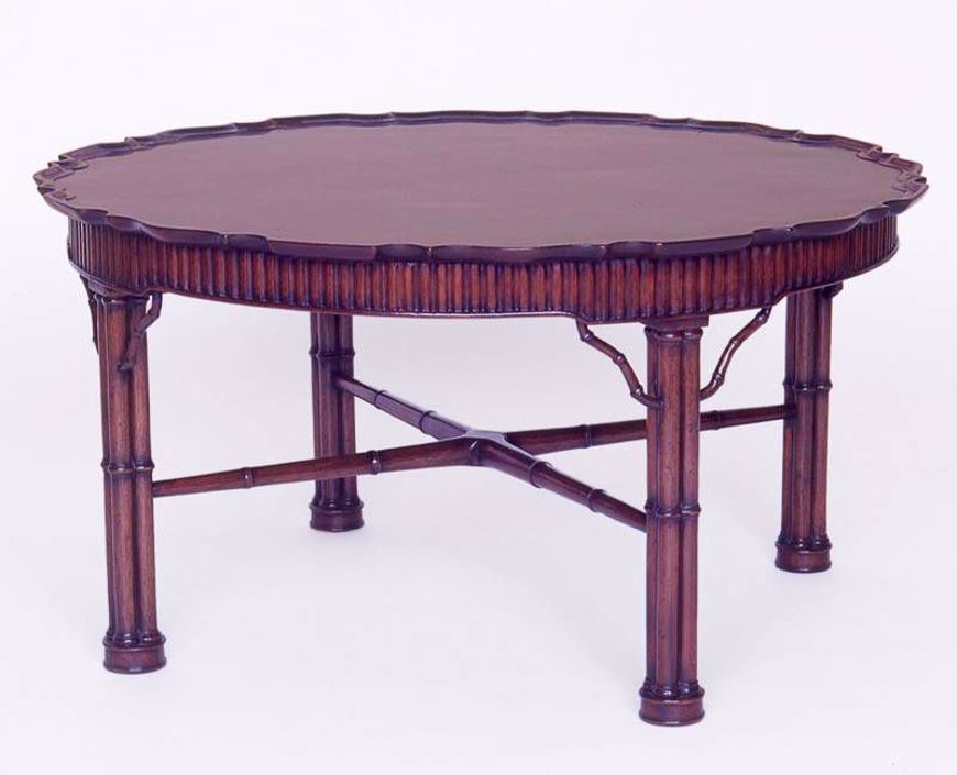 Picture of GEORGIAN STYLE MAHOGANY LOW TABLE