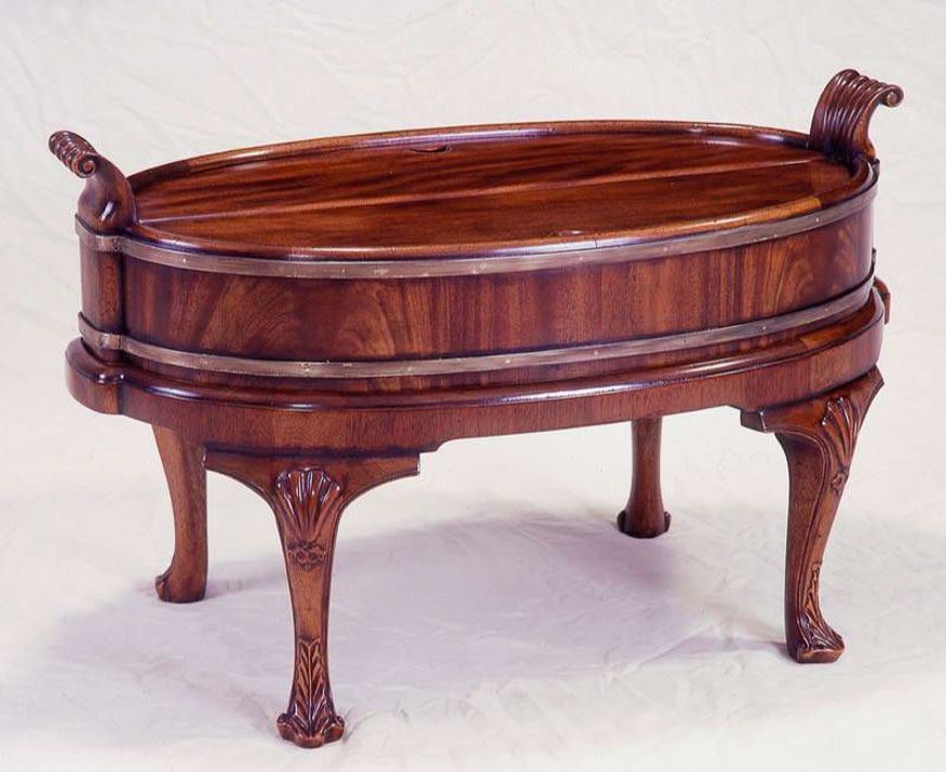 Picture of GEORGE III STYLE MAHOGANY WINE COOLER