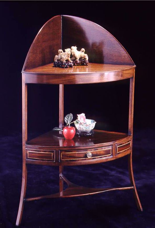 Picture of GEORGE III STYLE MAHOGANY CORNER STAND