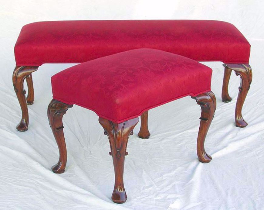 Picture of GEORGE III STYLE WALNUT BENCH