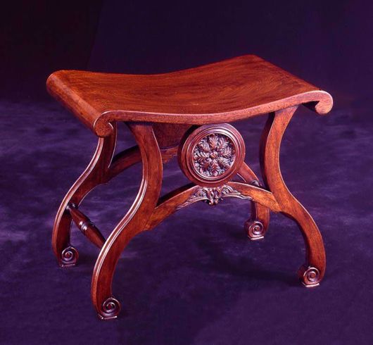 Picture of GEORGE III STYLE MAHOGANY STOOL