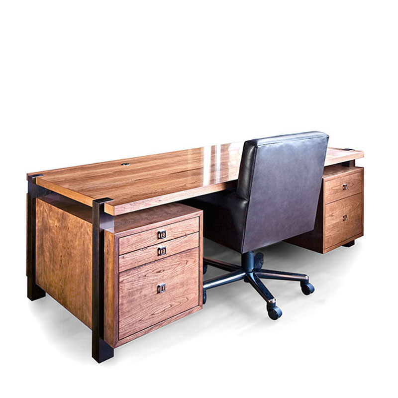 Office desk and chair from Knowlton Brothers fine furniture