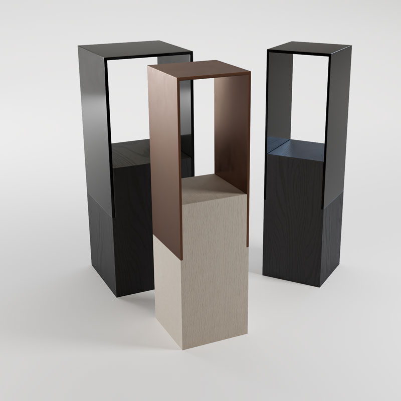 Display shelves from Marian Jamieson furniture